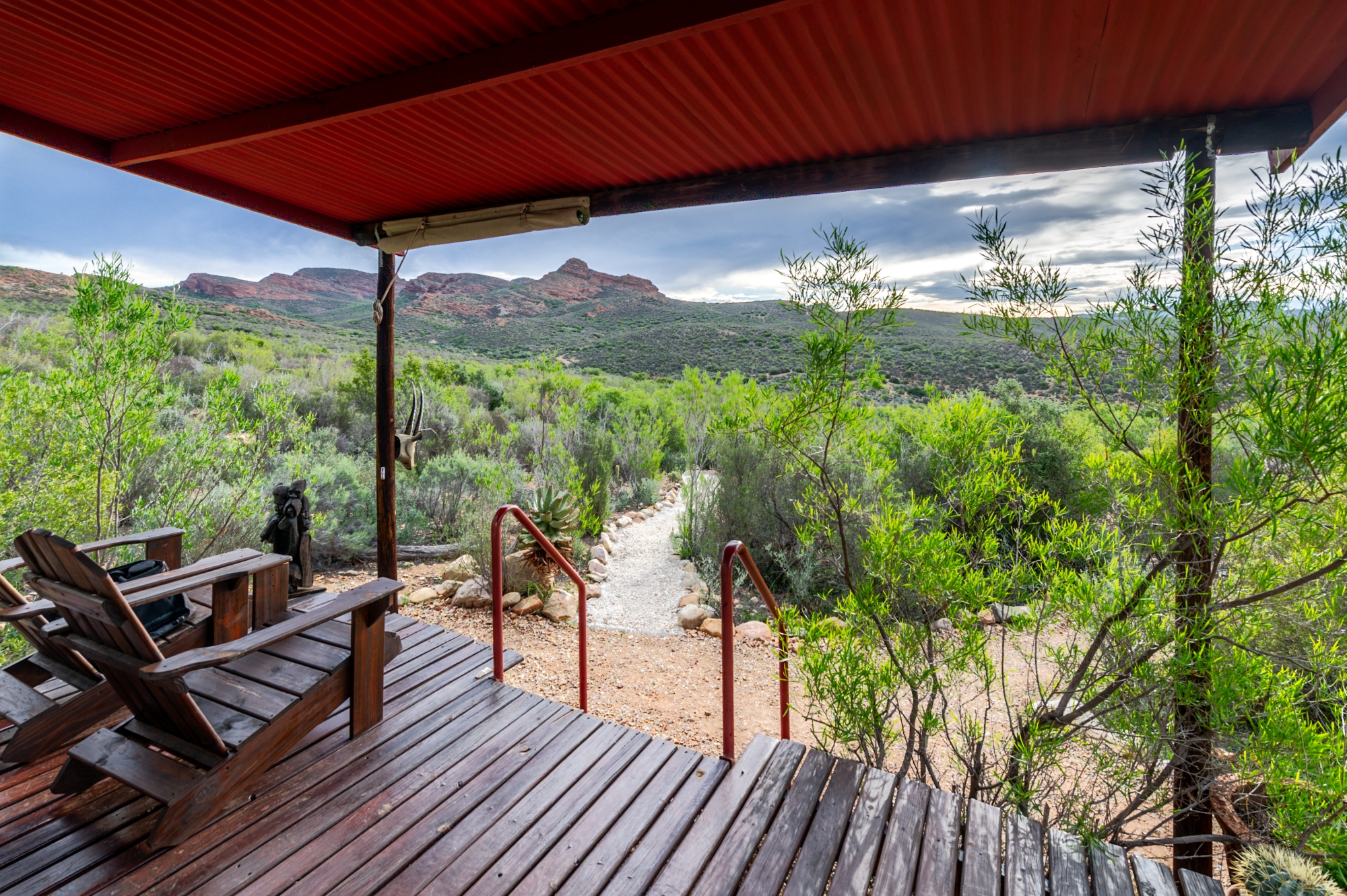 Oryx Chalet Veranda